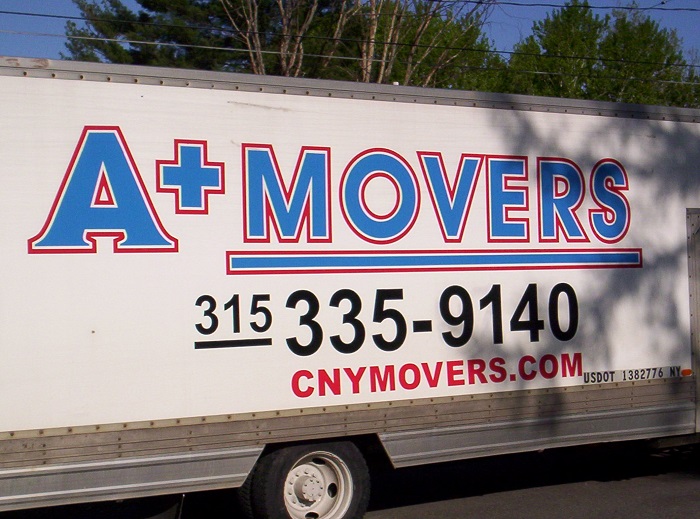 A+ Movers Truck